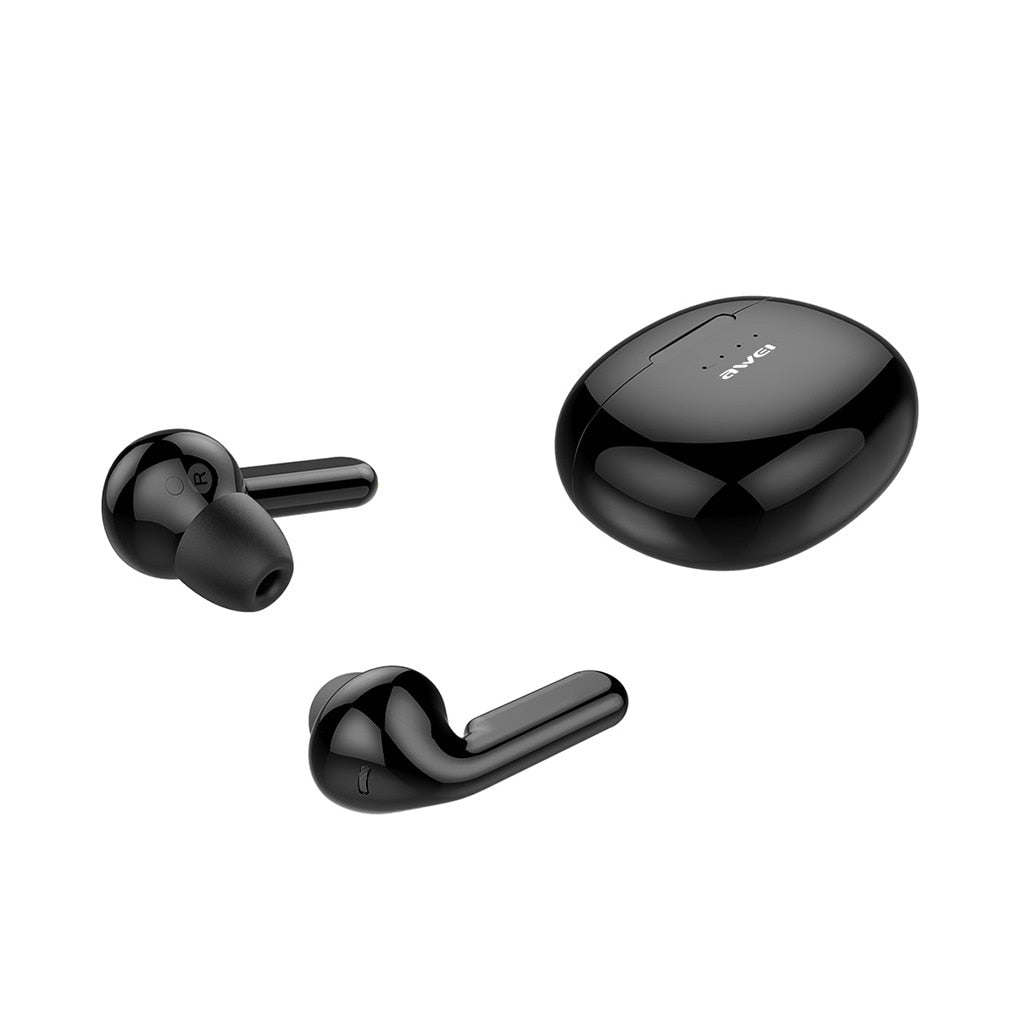 best selling 2020 products AWEI True Wireless Earbuds Bluetooth 5.0 Headphones in-Ear TWS Hi-Fi Earphones support dropshipping